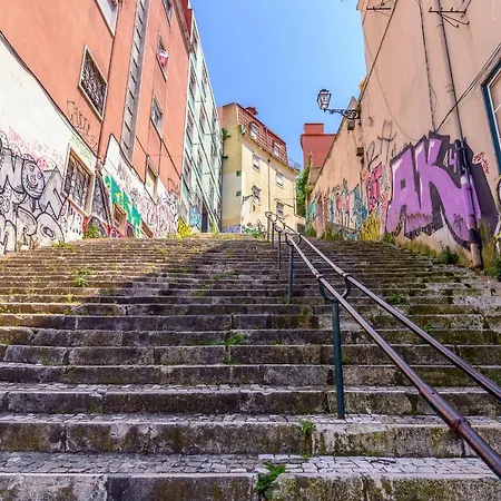 Daire Guestready - Modern Loft At Graca Lisboa